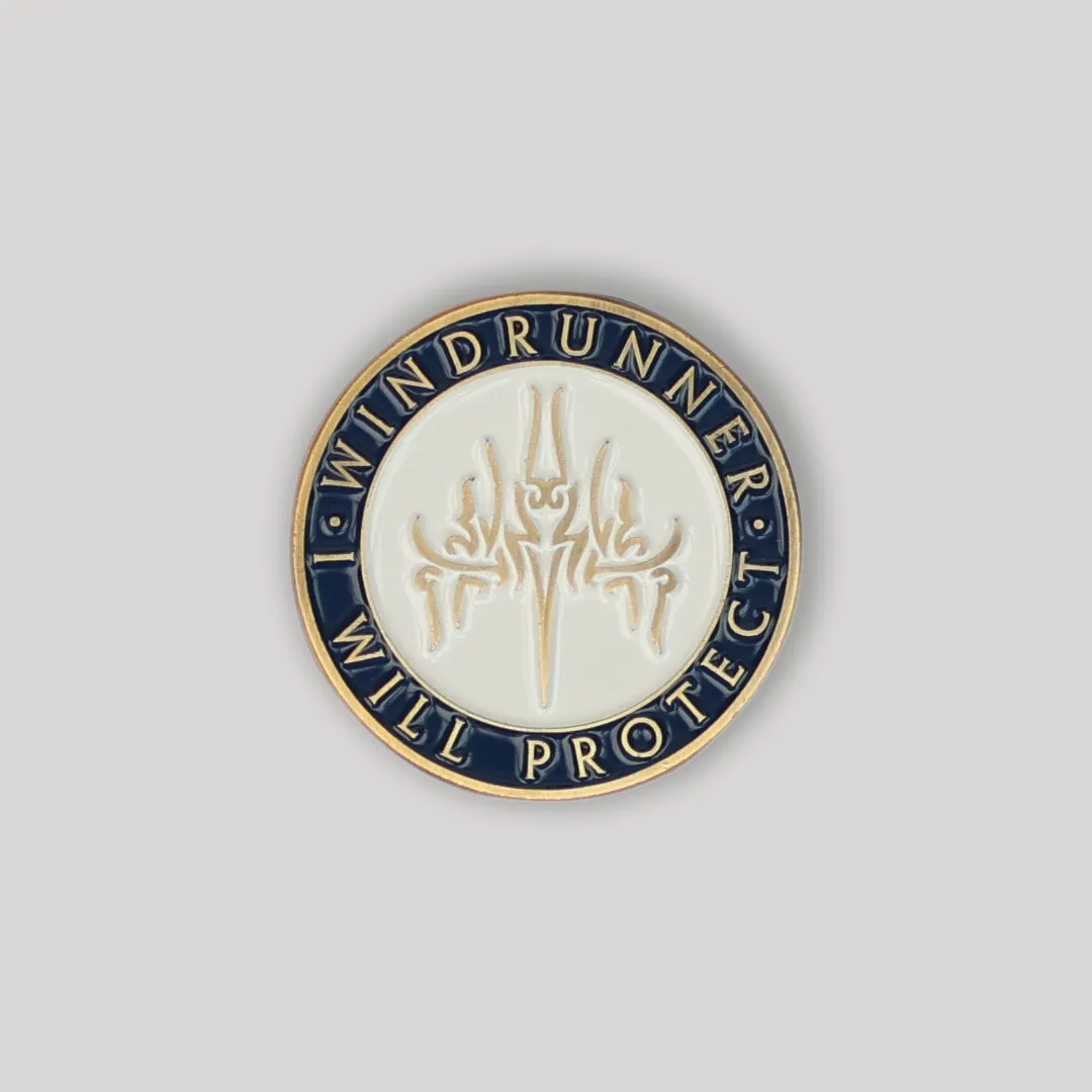 Windrunner Stormlight Herald Coin Dragonsteel Books