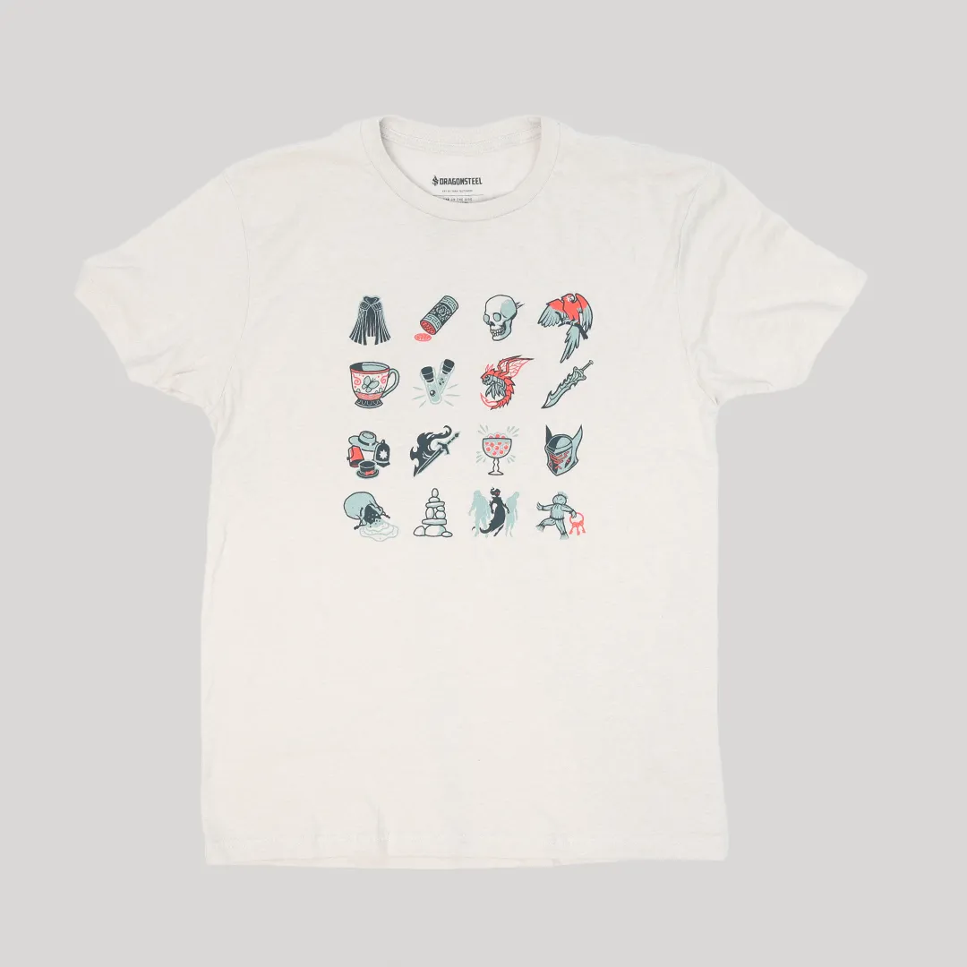 Worldhopper Souvenir T-Shirt Dragonsteel Books