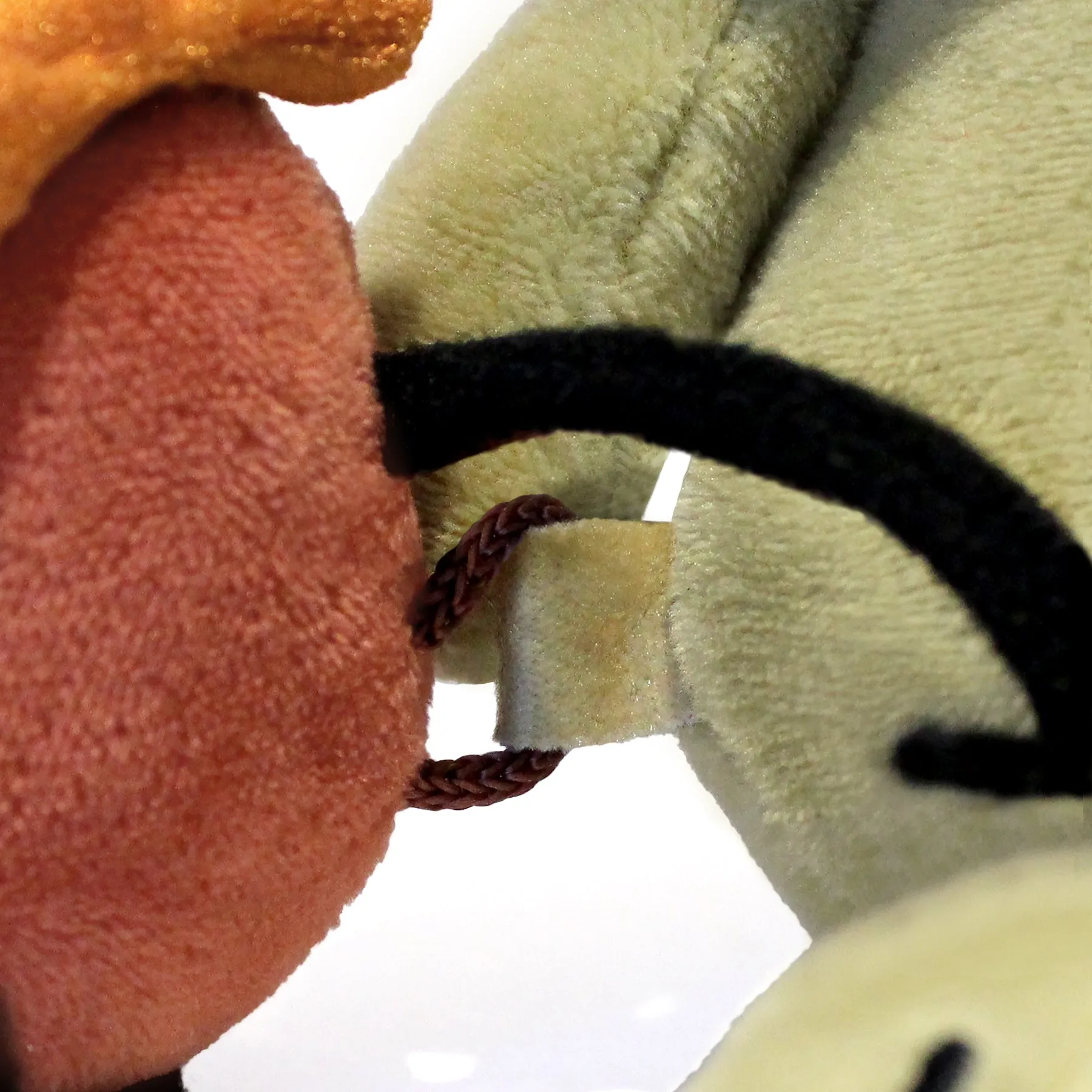 Zoom Squirrel & Acorn  Soft Toy Pair Yottoy